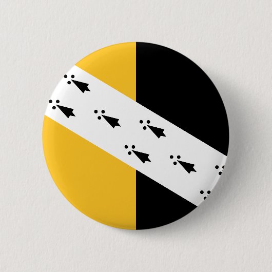 Flag of Norfolk Pinback Button (Voorkant)