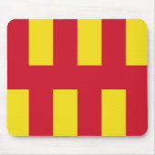 Flag of Northumberland Mouse Pad Muismat (Voorkant)