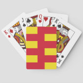 Flag of Northumberland Pokerkaarten (Achterkant)
