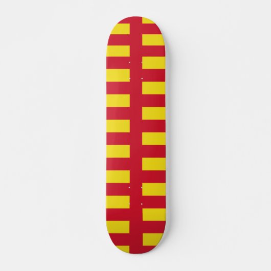 Flag of Northumberland Skateboard (Voorkant)