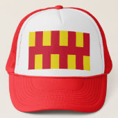 Flag of Northumberland Trucker Pet (Voorkant)