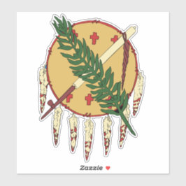 Flag of Oklahoma (1925–1941) Car Sticker