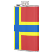 Flag of Orkney Flask Heupfles (Links)