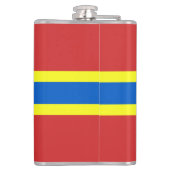 Flag of Orkney Flask Heupfles (Achterkant)