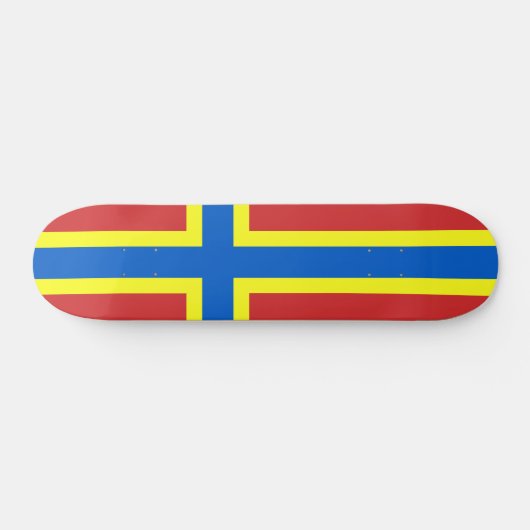 Flag of Orkney Skateboard (Horizontaal)