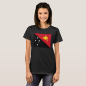 Flag of Papua New Guinea T-shirt (Voorkant volledig)