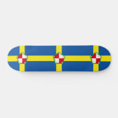 Flag of Pembrokeshire Skateboard (Horizontaal)