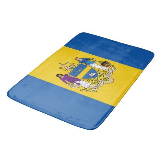 Flag of Philadelphia, Pennsylvania Badmat (Gekanteld)