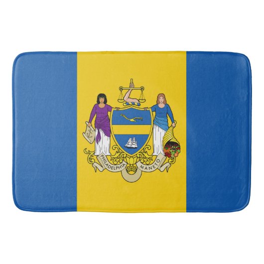 Flag of Philadelphia, Pennsylvania Badmat (Voorkant)