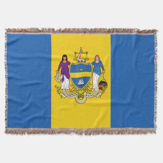 Flag of Philadelphia, Pennsylvania Deken (Voorkant)