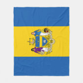 Flag of Philadelphia, Pennsylvania Fleece Deken (Voorkant)