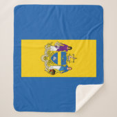 Flag of Philadelphia, Pennsylvania Sherpa Deken (Voorkant)