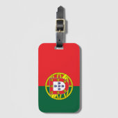 Flag of Portugal Bagagelabel (Voorkant (verticaal))