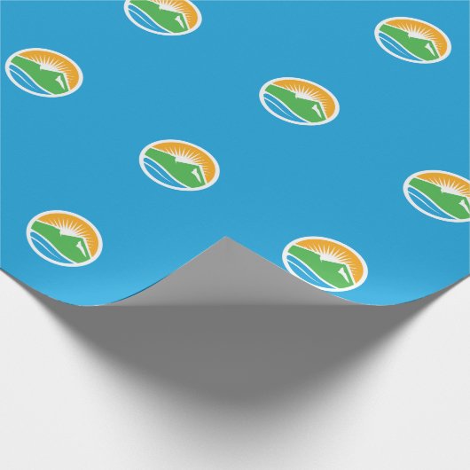Flag of Provo, Utah Cadeaupapier (Hoek)