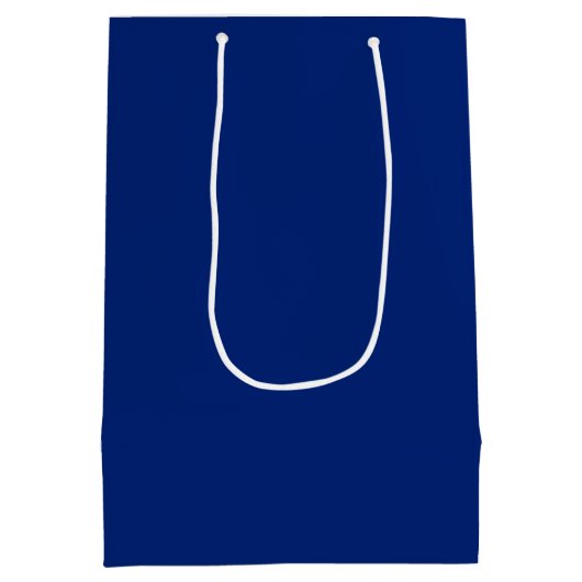 Flag of Quebec City Medium Gift Bag Medium Cadeauzakje (Achterkant)