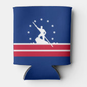 Flag of Richmond, Virginia Can Cooler (Voorkant)