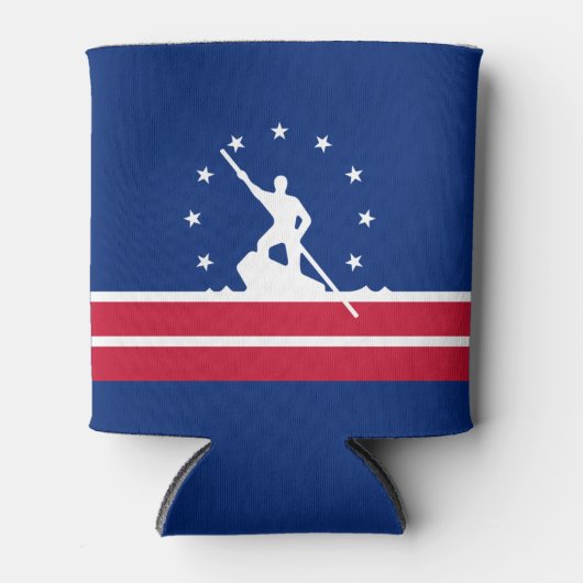 Flag of Richmond, Virginia Can Cooler (Voorkant)