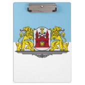 Flag of Riga, Latvia Clipboard Klembord (Voorkant)