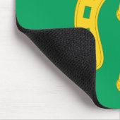 Flag of Rutland Mouse Pad Muismat (Hoek)