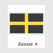 Flag of Saint David, Wales Sticker (Vel)