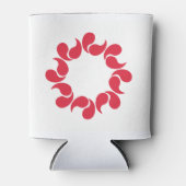 Flag of Saitama Prefecture, Japan Blikjeskoeler (Voorkant)