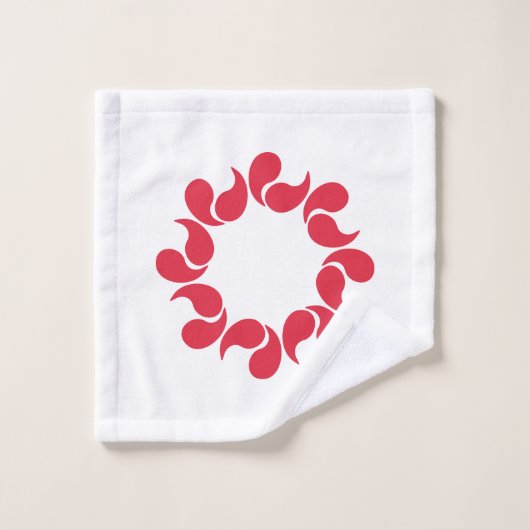 Flag of Saitama Prefecture, Japan Washandje (Wasdoekje)