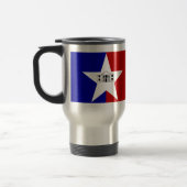 Flag of San Antonio, Texas Travel Mug Reisbeker (Links)