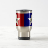 Flag of San Antonio, Texas Travel Mug Reisbeker (Center)