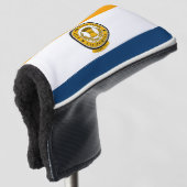 Flag of San Jose, California Golfheadcover (3/4 voorkant)
