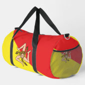 Flag of Sicily Duffle Bag Plunjezak (Rechterhoek)