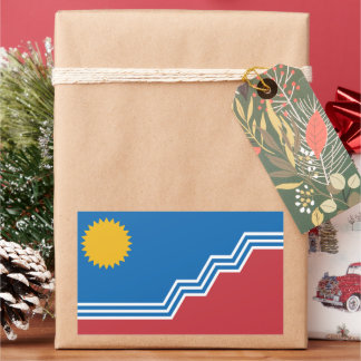 Flag of Sioux Falls, South Dakota Rechthoekige Sticker