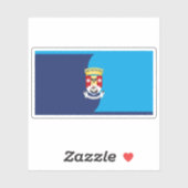 Flag of South Lanarkshire, Scotland Sticker (Vel)