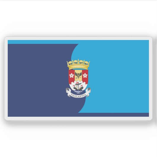 Flag of South Lanarkshire, Scotland Sticker (Voorkant)