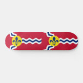 Flag of St. Louis, Missouri Persoonlijk Skateboard (Horizontaal)