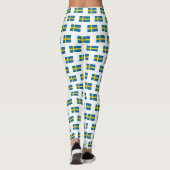 Flag of Sweden Leggings (Achterkant)