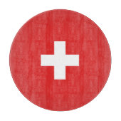 Flag of Switzerland modified – Schweiz – Suisse Snijplank (Voorkant)
