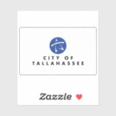 Flag of Tallahassee, Florida, USA Sticker (Vel)