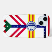 Flag of Tampa, Florida Case-Mate iPhone Case (Achterkant (horizontaal))