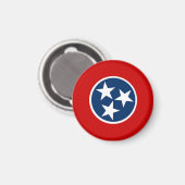 Flag of Tennessee Magneet (Voorkant / Achterkant)