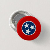 Flag of Tennessee Ronde Button 3,2 Cm (Voorkant /achterkant)