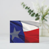 Flag of Texas Pop Art Briefkaart (Staand voorkant)
