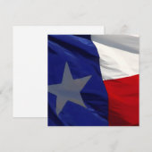 Flag of Texas Pop Art Feestdagenkaart (Voorkant / Achterkant)