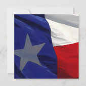 Flag of Texas Pop Art Feestdagenkaart (Voorkant)