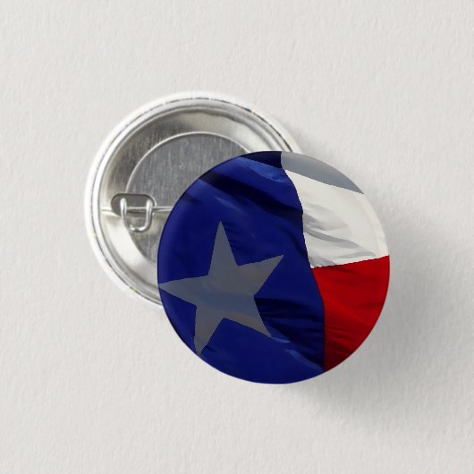 Flag of Texas Pop Art Ronde Button 3,2 Cm (Voorkant /achterkant)