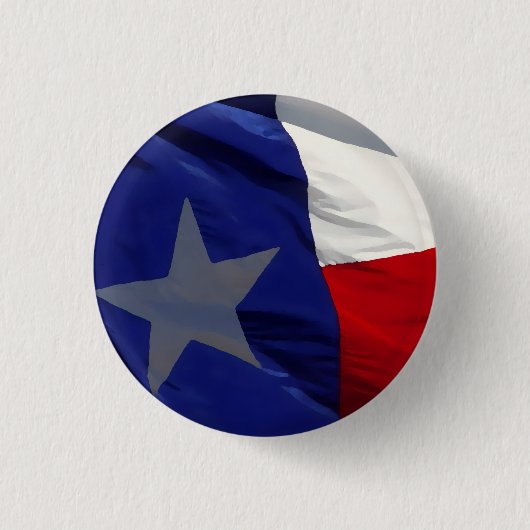Flag of Texas Pop Art Ronde Button 3,2 Cm (Voorkant)