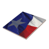 Flag of Texas Pop Art Tegeltje (Zijkant)