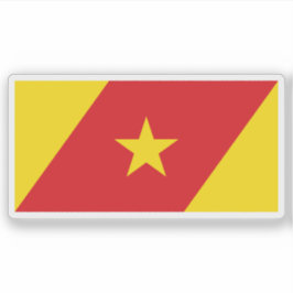 Flag of the Amhara Region, Ethiopia Sticker