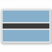 Flag of the Batswana people, Rep. of South Africa Sticker (Voorkant)