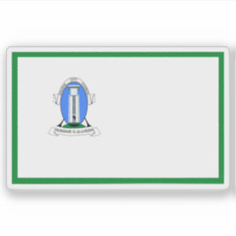 Flag of the city of Arusha, Tanzania Sticker