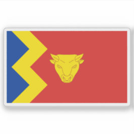 Flag of the city of Birmingham, England Sticker